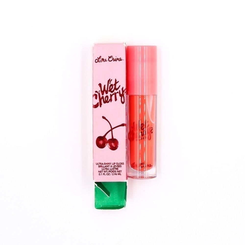 Lime Crime - Wet Cherry Lip Gloss - Flaming Cherry - .1 fl oz / 2.96 ml
